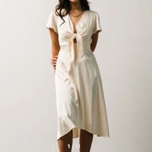 Ivory Midi dress